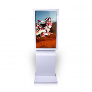 USB Flash Drive Floor Standing Digital Signage High Screen Contrast Ratio