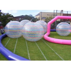 China Commercial outdoor inflatable games , Giant Inflatable Zorb Ball /  Human Hamster Ball supplier
