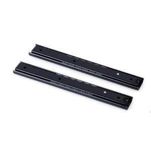 China 27mm width two fold drawer slide with ball bearing slide 18 inch (45mm length) supplier