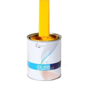 IS09001 Automotive Base Coat Paint medium yellow Touch Up Rust Oleum Strong Adhesion