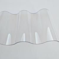China Flexible Polycarbonate Corrugated Sheet 840mm For Roofing Building on sale