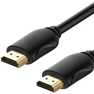 China Black High Speed HDMI Cable 4k 60hz HDTV Mobile To TV Video supplier