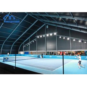 China Waterproof Curve Tents Tennis Court Tents For Outdoor Party Sports High Quality Marquee supplier