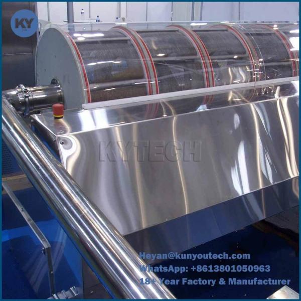 China SS316 Material Encapsulation Tumbler Dryer with 500-1030mm Size and 15-50kg Capacity for Softgel Drying wholesale