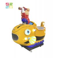 China Coin Op Amusement Ride On Arcade Machine With Pirate Pig Theme on sale