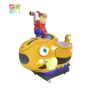 China Coin Op Amusement Ride On Arcade Machine With Pirate Pig Theme supplier