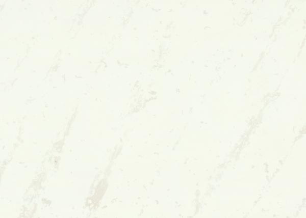 Solid White 93% Artificial Quartz Stone For Kitchen Countertop Bathroom