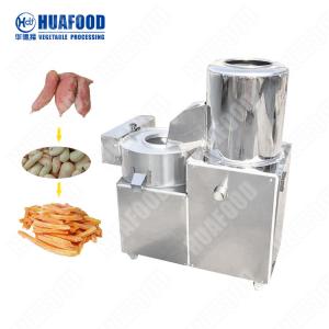 Factory Price Newest Potato Washing Peeling Cutting Machine Pineapple Slicing Machine Peeling Machine Peaches