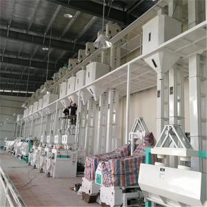 120 Tons Per Day Complete Rice Mill Plant Paddy Processing Machine
