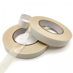 China Yellow Waterproof Double Sided Fabric Tape For Rug supplier