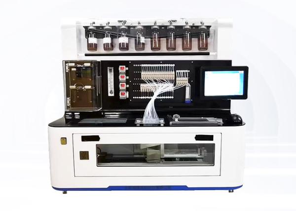 910*650*540mm Synthetic Oligonucleotide Synthesis Machine with Amidite Bottle Base 12