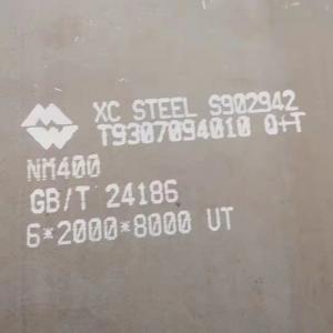 China NM400 AR400 AR500 Wear Plate/Wear Resistant Steel Plate 6mm - 80mm for Coal Mine supplier