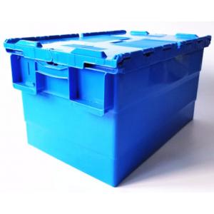 China Blue Grey Green 60L Plastic Storage Container With Lid supplier