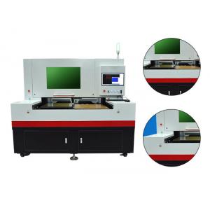 High Accuracy Laser Glass Cutting Machine For Stained Glass / Environmental Protection Glass