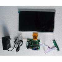 China DIY frameless 10 inch LCD monitor display with VGA support HD AV input ports for PC car POS without frame on sale