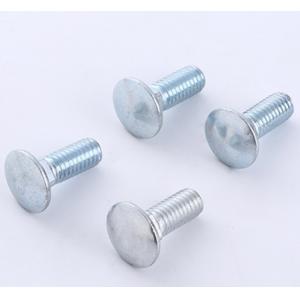 Hardened Steel Grade 8.8 10.9 Round Head Bolts Din 603 607 605 ASME M8 M14 M16 Bolt And Nut