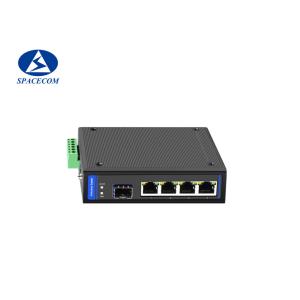 China 4x10/100/1000Base T産業Poeスイッチ ギガビット1x1000Base X SFP supplier