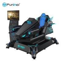 China 2100*2000*2100mm 1 player 0.7kw VR car racing games motion racing simulator 220V competitive price compact size on sale
