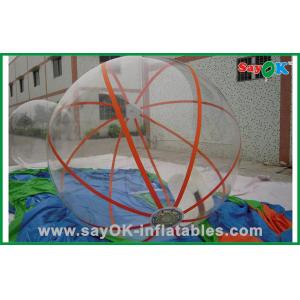 China Wrecking Ball Inflatable Game Summer Transparent Inflatable Water Poll Ball Water Games Hamster Ball For Humans supplier