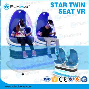 China 2 Players 9D VR Simulator Roller Coaster Kids Games Electronics Train supplier