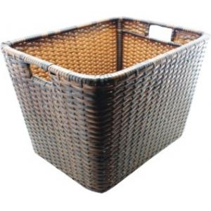 Rattan Hotel Laundry Basket customized Bathroom Towel Baskets