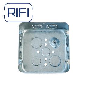 China Indoor Electrical Box Metal Handy Boxes 2 1/8" Depth For Versatile wholesale
