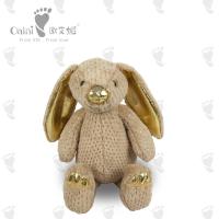 China 36 X 64cm Soft Plush Toy Eco Friendly Eastern Yellow Bunny Soft Toy on sale