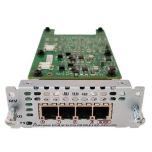China NIM-4FXO Module d'interface réseau à 4 ports NIM-4FXO= Vert Gris supplier