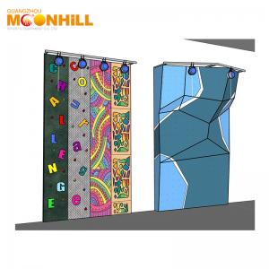 China Reaction Game Portable Rock Climbing Wall Treadmill Customized For Children supplier