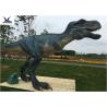 China Jurassic Realistic T Rex Lawn Ornament Waterproof / Sunproof / Snowproof wholesale