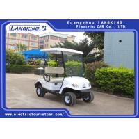 China 2 Person Mini Electric Golf Carts With Light / Motorised Golf Buggy With Cargo Box on sale