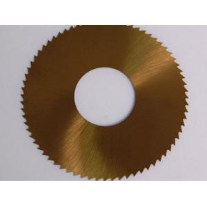 China TIN coating DM05 hss saw blades for stainless steel cutting supplier