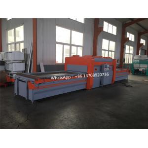 China Full auto PVC door cabinet vacuum membrane press machine price supplier