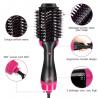 Hair Care AC 240V PTC Fast Heater Electric Comb Straightener pink 3 In 1 hot Air