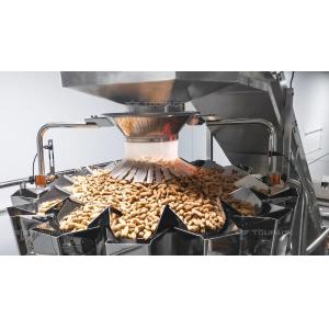 Stand Up Pouch Vertical Weighing Packing Machine 2.5kg Peanut Cashew Nuts Packaging Machine