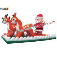 China Outdoor Inflatable blow up christmas festival decorations snowman, Santa claus Promotional on sale