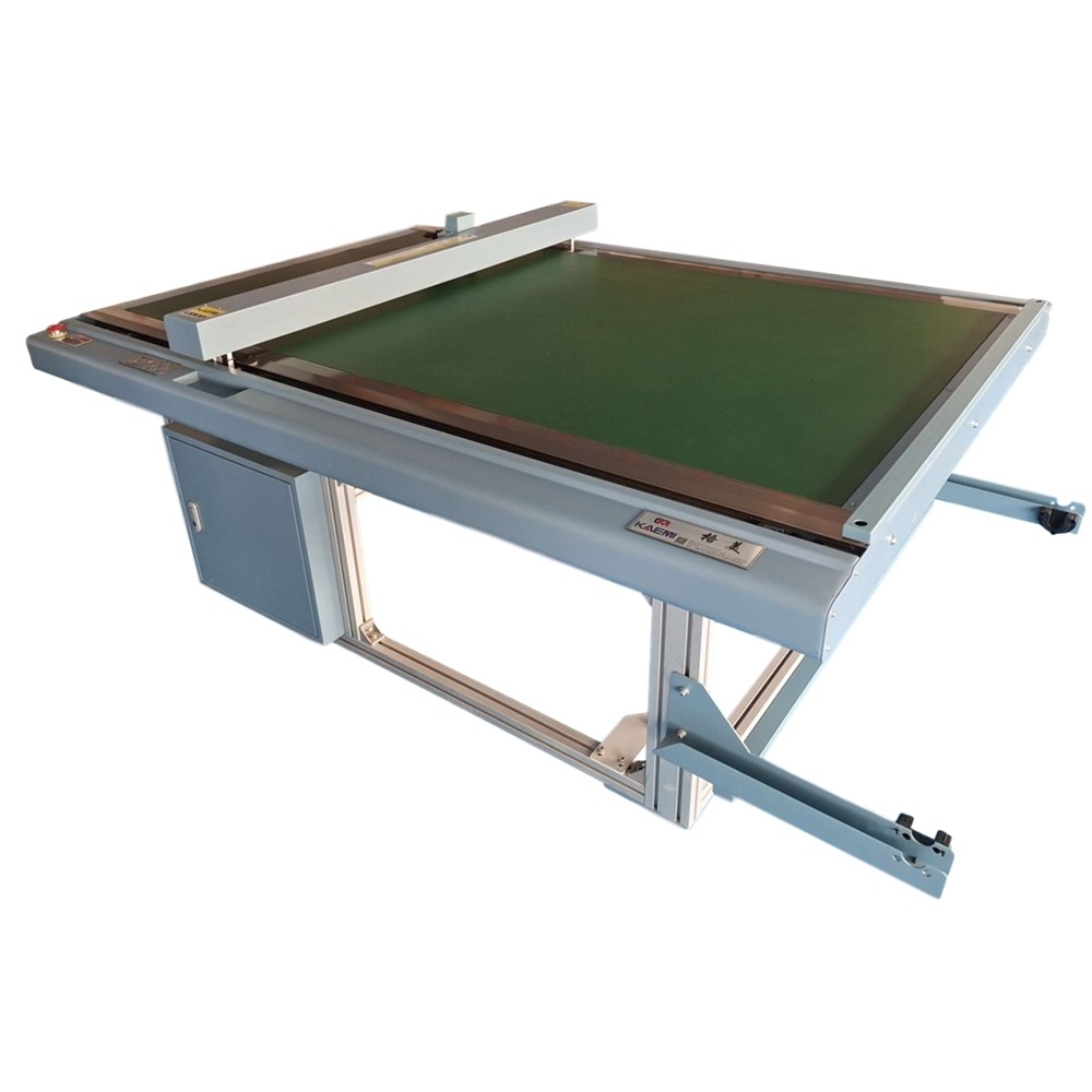 China 1200*900 Thin PVC Sheet Paper Pattern Flatbed Cutter CAD Apparel Cutter Plotter wholesale