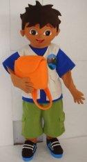 Kids Party Cartoon Character Diego Mascot Costumes