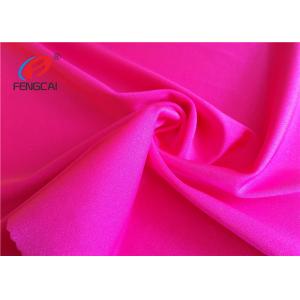 China Shiny Stretch Nylon Spandex Fabric / Swimwear Swinsuit Fabric For Women Underwear supplier