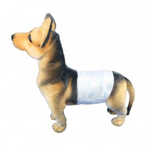 Disposable Male Dog Diapers Super Absorbent Core Adjustable Waist Pet Dog Diaper