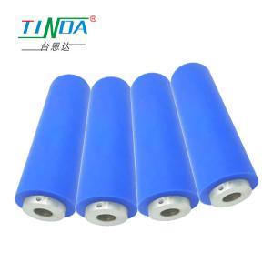 China Customizable Antitatic Solid Rubber Rollers For Manufacturing High Durability supplier