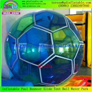 China 2m Diameter Transparent  PVC Inflatable Water Walking Ball Aqua Zorb Customized Acceptable supplier
