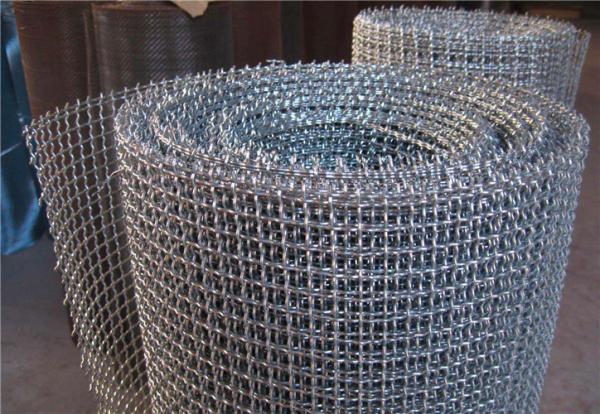 Stainless Steel 304 And 316 Crimped Woven Wire Mesh Filtering Type Long Life