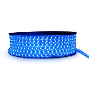 China Colorful High Voltage LED Strip 120 Degree Viewing Angle Mounting Track supplier
