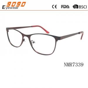Lady  fashionable reading glasses , made of metal, Power rang : 1.00 to 4.00D