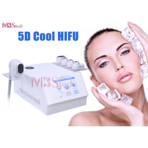 5 Cooling Cartridges Cold Skin Painless Face Lifting 5D HIFU