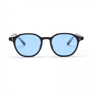 Cool LANG Style Tint Ocean Lens TR90 Sunglasses Rivets Women Men Sunglasses