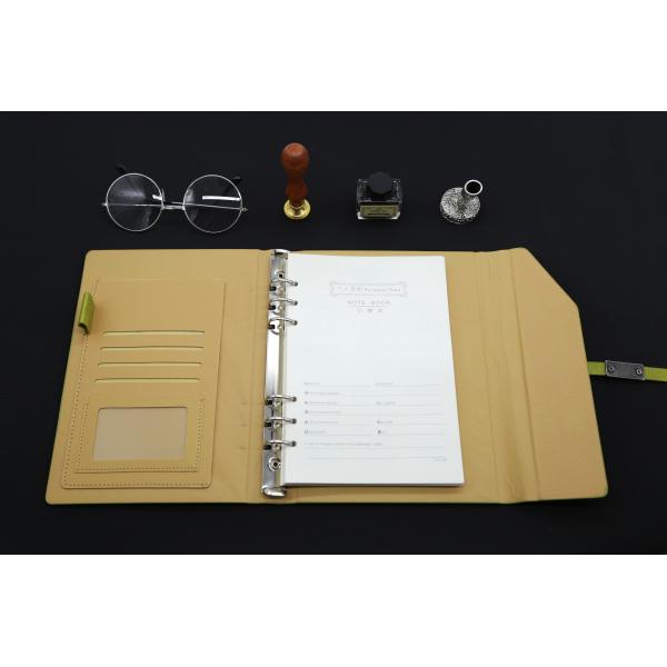 China 142 x 208m m Ring Binder Organizer Lined Printing en todas partes con la sujeción rápida larga supplier