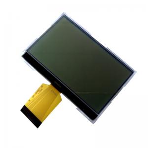 1/64 Duty Cell Phone FSTN LCD Display 4.5V In White Character