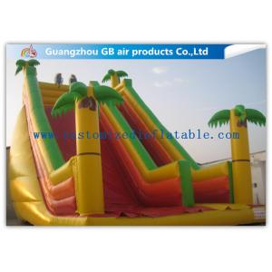 China Rainbow Inflatable Water Slide Bounce House Water Slide Pool For Kids Funny Game supplier